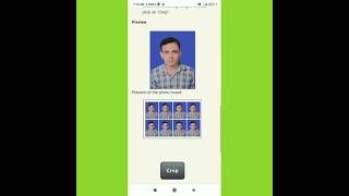 Passport photo ko Multiple Photo banaye 1 minute me Mobile se [upl. by Ireg]