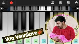 PAPA PATTU  VAA VENNILAVE  VEETLA VISHESAM  PIANO BGM [upl. by Eneles]