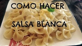 Salsa Bechamel  Muy facil y rapido HD [upl. by Lavinie]