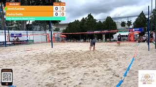 Copa Record de Beach Tennis  Categoria C Mista  Quartas [upl. by Gilmore]