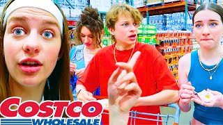 WE ALL WENT TO COSTCO FOR THE FIRST TIME TOGETHER wThe Norris Nuts [upl. by Leaffar608]