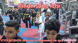 pinan sono ichi KYOUKOSHIN association aousserd de sport dakhla [upl. by Aruon]