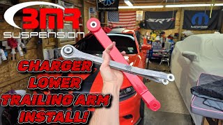 BMR lower trailing arm install  Dodge Charger Scat Pack [upl. by Atinra]