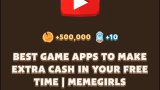 BEST GAME APPS TO MAKE EXTRA CASH IN YOUR FREE TIME I MEMEGIRLS  Memefi New Video Code  MEMIFI [upl. by Bej146]