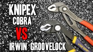 Knipex Cobra  VS  Irwin Groovelock [upl. by Adnowal]