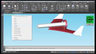 WIFITrainingsvideo AutoCAD 2015 Netzmodellierung 12 [upl. by Burdelle]