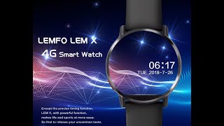 LEMFO LEM X 4G SMART WATCH ANDROID [upl. by Ailen297]