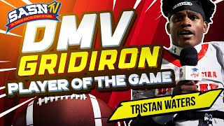 DMV Gridiron Interviews Wide Receiver Tristan Waters [upl. by Volkan]