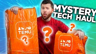 Mystery Temu Tech Haul Unboxing [upl. by Ailemak]