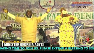 GEORGIA AGYEI SPECIAL MMRANE WORSHIP [upl. by Akilak]