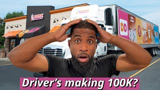 You might be surprised at how much their truck driver’s are getting PAID 😲💰trucking NDCP [upl. by Karlee]