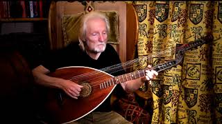 Theorbo Bass Lute 1800s demonstrated by Paul Brett [upl. by Akihsat]