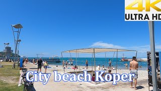 City beach Koper Slovenia [upl. by Eldwin]