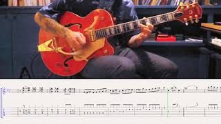 Brian Setzer  Caravan guitar Tab [upl. by Putnem]