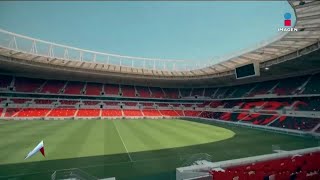 Los estadios de la Copa del Mundo Qatar 2022  El Oasis del Mundial [upl. by Ellezaj]