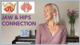 Jaw  Hips  Pelvis Connection Understand about the anatomy and link between jaw and hip tension 💙 [upl. by Darahs]