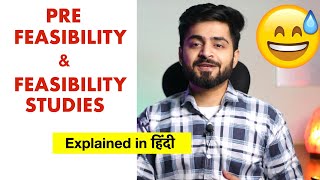 5 PREFEASIBILITY amp FEASIBILITY STUDY IN HINDI  PROJECT MANAGEMENT [upl. by Naic]