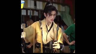 behind the scenes of Ding Yuxi as Mu sheng LoveGameInEasternFantasy 丁禹兮 永夜星河 RyanDing [upl. by Alexandre]