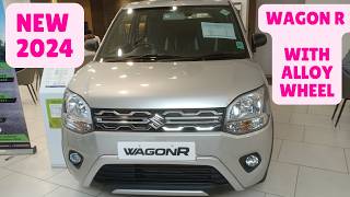 New Maruti Suzuki Wagon R Base Model  2024 Wagon R With Alloy Wheel Detailed Review caarnavtech [upl. by Magas]