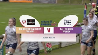 GloucesterHartpury edge past Sale Sharks  Round 3 highlights [upl. by Knowles391]