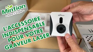 Laccessoire indispensable pour votre graveur laser  le mintion lasercam [upl. by Anoval]