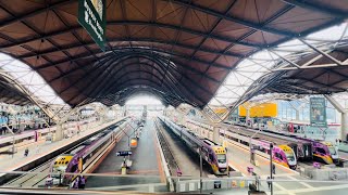 SOUTHERN CROSS STATION  Melbourne Australia 14 August 2024 [upl. by Lole]