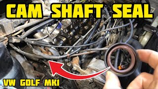 VW Golf Mk1 Cam Shaft Seal  How to do it RIGHT [upl. by Neela284]