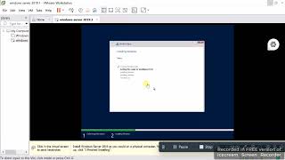 Cara instalasi windows server 2019 di VMware workstation [upl. by Eustacia]