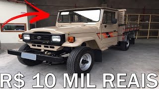 CAMINHONETE TOYOTA BANDEIRANTE BARATA A VENDA A PARTIR DE 10 MIL REAIS [upl. by Jansson138]