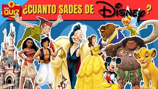 🧞‍♂️🎬 50 Preguntas Disney Sobre Películas y Personajes  ¿Puedes Adivinar Todas las Respuestas 🌟🏰 [upl. by Farant]