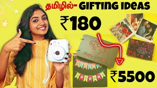 தமிழில் InstaX polaroid mini camera REVIEW in TAMIL  Budget Gifting ideas [upl. by Airbmac]