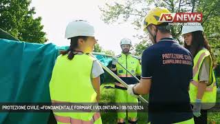 PROTEZIONE CIVILE «FONDAMENTALE FORMARE I VOLONTARI»  08102024 [upl. by Aiyot]