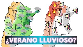 TENDENCIA  ¿Cómo será el verano en Argentina ¿Más lluvias [upl. by Euridice]