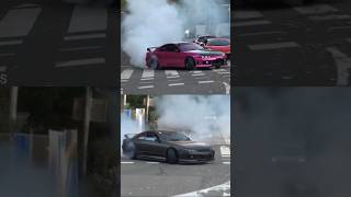 Modified cars leaving 100 autolive Nissan Silvia s15 drift [upl. by Evers]