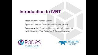 Webinar Introduction to In Vitro Release Testing IVRT [upl. by Nork]