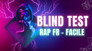 Blind Test RAP FRANÇAIS  facile [upl. by Houston543]