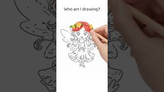 Who am I drawing shorts painting princess [upl. by Nirrad]