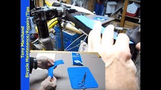 DIY Cushion and Warp Bicycle Handlebars Part 1 [upl. by Starbuck640]