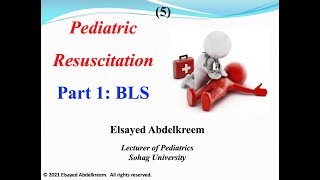 PedER2021 5 Basic Life Support BLS in children [upl. by Vannie411]