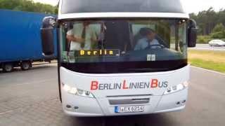 Linienbus der Firma Bayern Express auf dem Weg von Schwandorf nach Berlin [upl. by Ayim]