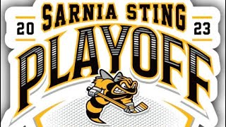 All 2023 Sarnia Sting playoff goals [upl. by Dardani677]