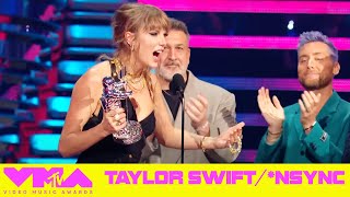 NSYNC Presents Taylor Swift w Best Pop Award  2023 VMAs [upl. by Puklich]