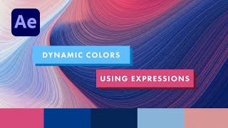 After Effects Dynamic Procedural Colors with Expressions [upl. by Yesnnyl251]