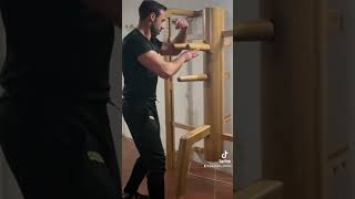 Wing Chun Kung Fu forma all’uomo di legno [upl. by Nitsoj]