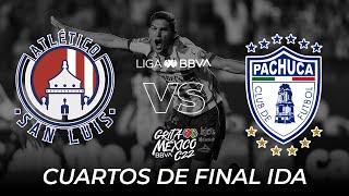 Resumen y Goles  San Luis vs Pachuca  Liga BBVA MX  Grita México C22  Cuartos de Final IDA [upl. by Nirrat]