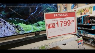 telewizor jako monitor Wizyta w auchan [upl. by Revlys]