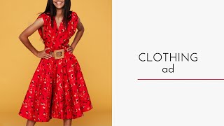 Clothing Ad Video Template Editable [upl. by Flanna]