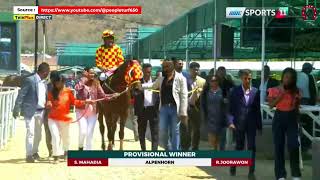 Hippisme  20ème journée  La 1ère course en direct [upl. by Adlih]