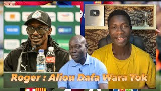 Aliou Cisse doit rester en Sélection 🇸🇳  Roger Mendy il doit … [upl. by Oiramaj436]