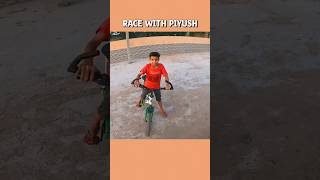 Cycle Race with Piyush 😂  Sourav Joshi Vlogs [upl. by Ekul]